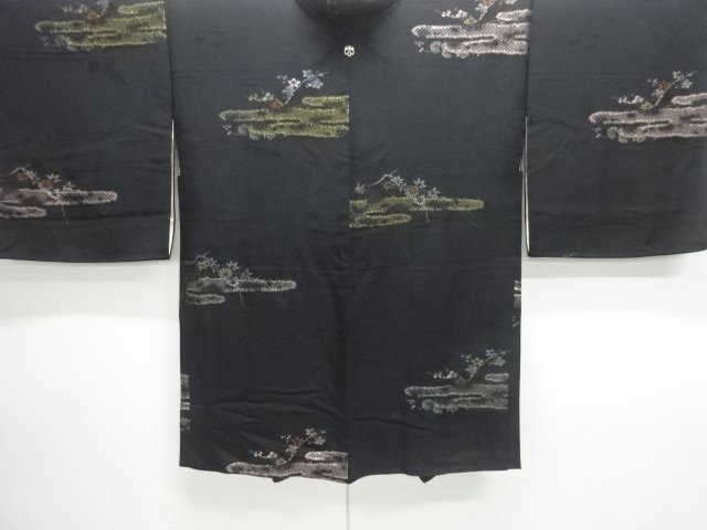 Japanese Kimono / Haori Coat Dochugi Silk